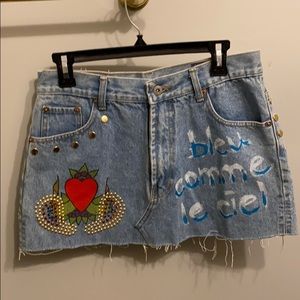 LF Carmar Embellished Mini Skirt - Fits Size 6